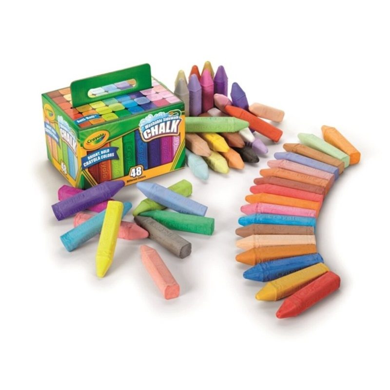 Tizas de suelo Crayola