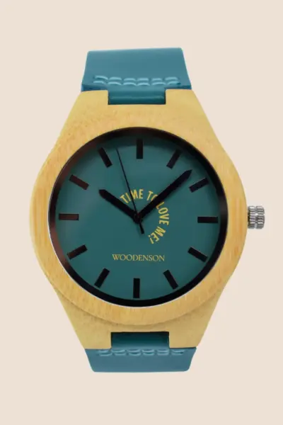Reloj Woodenson Attimo Blu, principal