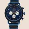 Woodenson horloge Belloro Blue, hoofd