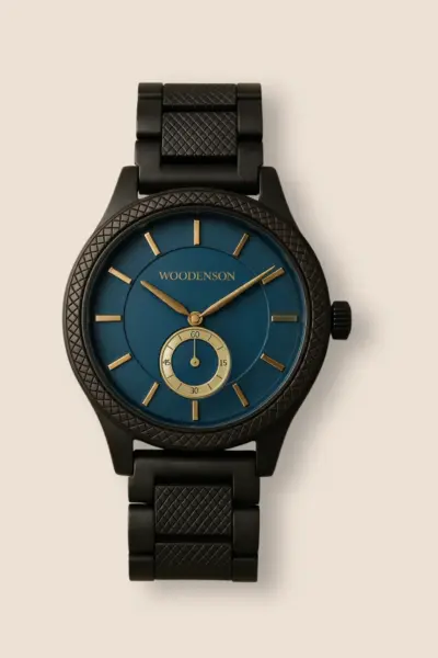 Woodenson horloge Mirello Mare, hoofdzijde