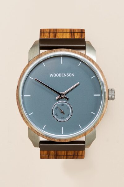 Woodenson horloge Petenes Zebrano, hoofdfoto