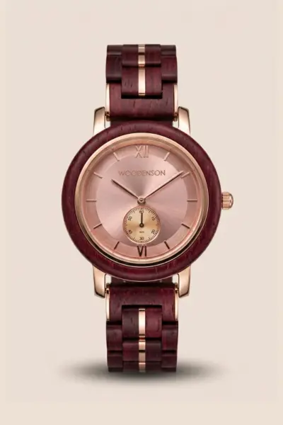 Woodenson Uhr Rosalind Rose, Hauptbild