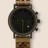 Woodenson horloge Sandal Green, hoofdfoto